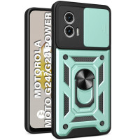 Чохол до мобільного телефона BeCover Military Motorola Moto G24/G24 Power Dark Green (710724)