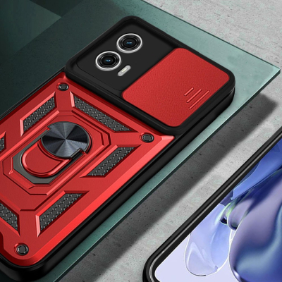 Чохол до мобільного телефона BeCover Military Motorola Moto G24/G24 Power Red (710725)