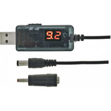 Кабель живлення USB-AM to 5.5/3.5mm 9/12V 0.8m Maxxter (UB-DC9/12-0.8M)