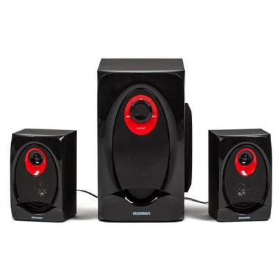 Акустична система Greenwave SA-2010BT Black-red (R0015181)