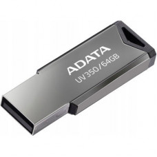 USB флеш накопичувач ADATA 64GB UV350 Metallic USB 3.2 (AUV350-64G-RBK)