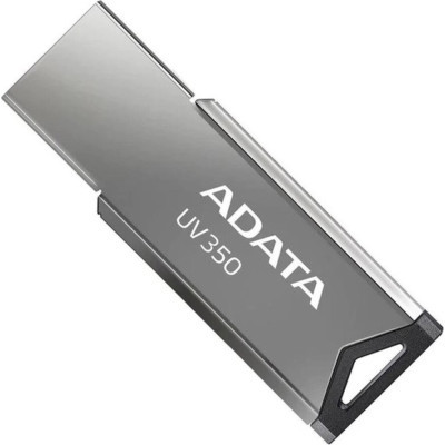 USB флеш накопичувач ADATA 64GB UV350 Metallic USB 3.2 (AUV350-64G-RBK)