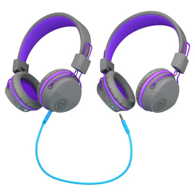 Навушники Jlab JBuddies Studio Wireless Graphite/Purple (IEUHBSTUDIORGRYPRPL4)