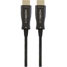 Кабель мультимедійний HDMI to HDMI 25.0m V.2.0, 4K 60Hz Optical Cablexpert (CCBP-HDMI-AOC-25M)