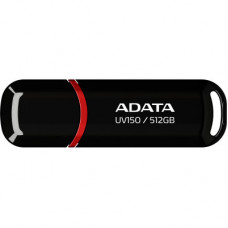 USB флеш накопичувач ADATA 512GB UV150 Black USB 3.2 (AUV150-512G-RBK)