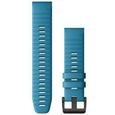 Ремінець до смарт-годинника Garmin quatix 6 22mm QuickFit Cirrius Blue Silicone (010-12863-20)