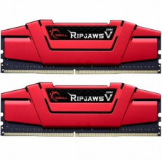 Модуль пам'яті для комп'ютера DDR4 16GB (2x8GB) 2400 MHz RipjawsV Red G.Skill (F4-2400C17D-16GVR)