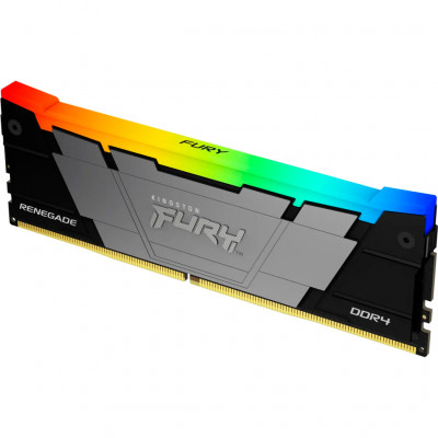 Модуль пам'яті для комп'ютера DDR4 16GB 3200 MHz FURYRenegadeRGB Kingston Fury (ex.HyperX) (KF432C16RB12A/16)