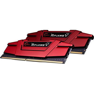 Модуль пам'яті для комп'ютера DDR4 32GB (2x16GB) 3000 MHz Ripjaws V Red G.Skill (F4-3000C16D-32GVRB)