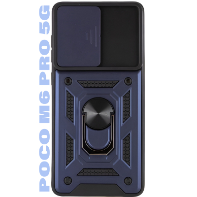 Чохол до мобільного телефона BeCover Military Poco M6 Pro 5G Blue (710938)