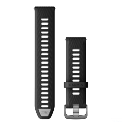 Ремінець до смарт-годинника Garmin Replacement Band, Forerunner 265, Black, 22mm (010-11251-A0)
