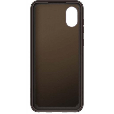 Чохол до мобільного телефона Samsung A03 Soft Clear Cover Black (EF-QA032TBEGRU)