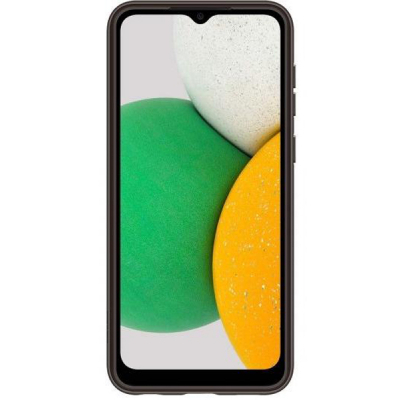 Чохол до мобільного телефона Samsung A03 Soft Clear Cover Black (EF-QA032TBEGRU)