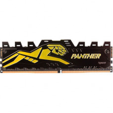 Модуль пам'яті для комп'ютера DDR4 8GB 2666 MHz Panther Black/Gold Apacer (AH4U08G26C08Y7GAA-1)