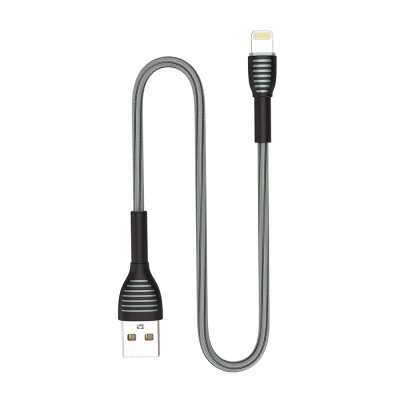Дата кабель USB 2.0 AM to Lightning 1.0m ColorWay (CW-CBUL041-GR)