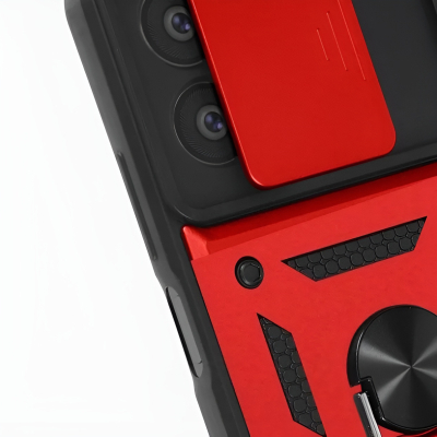 Чохол до мобільного телефона BeCover Military Poco M6 Pro 5G Red (710940)