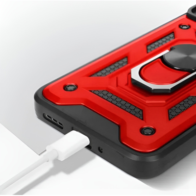 Чохол до мобільного телефона BeCover Military Poco M6 Pro 5G Red (710940)