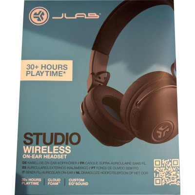 Навушники Jlab Studio Wireless Black (IEUHBASTUDIORBLK4)