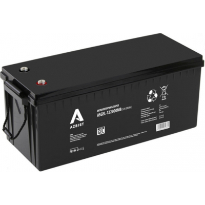 Батарея до ДБЖ AZBIST 12V 200 Ah Super GEL (ASGEL-122000M8)