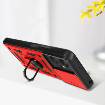 Чохол до мобільного телефона BeCover Military Xiaomi Redmi 13 Red (711554)