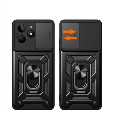 Чохол до мобільного телефона BeCover Military Realme C61 Black (712177)