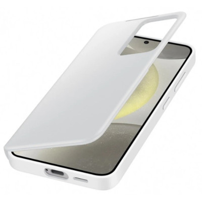 Чохол до мобільного телефона Samsung S24+ Smart View Wallet Case White (EF-ZS926CWEGWW)