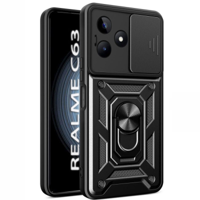 Чохол до мобільного телефона BeCover Military Realme C63 Black (712178)