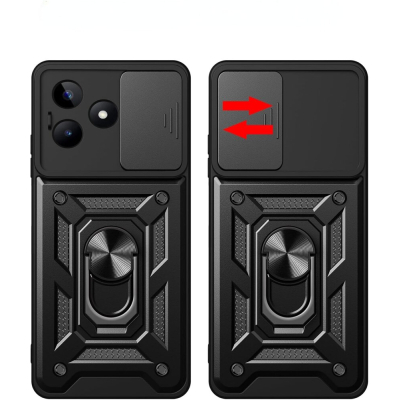 Чохол до мобільного телефона BeCover Military Realme C63 Black (712178)