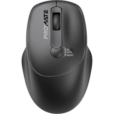 Мишка Promate UniGlide Wireless Black (uniglide.black)