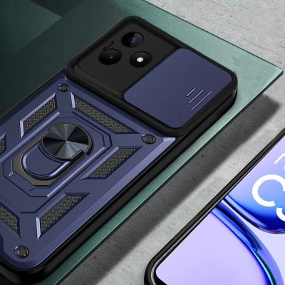 Чохол до мобільного телефона BeCover Military Realme C63 Blue (712179)