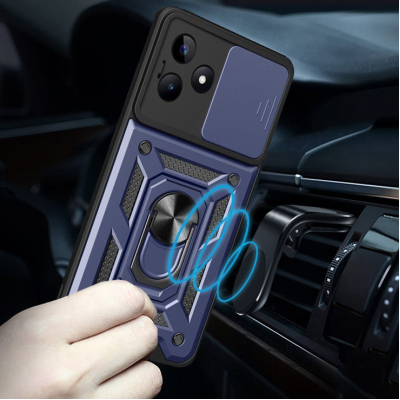 Чохол до мобільного телефона BeCover Military Realme C63 Blue (712179)