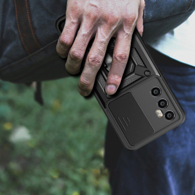 Чохол до мобільного телефона BeCover Military Realme C65 Black (712180)