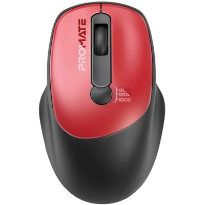 Мишка Promate UniGlide Wireless Red (uniglide.red)