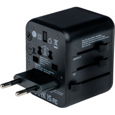 Зарядний пристрій Verbatim UTA-02 PD20W (USB-A /USB-C) (49544)