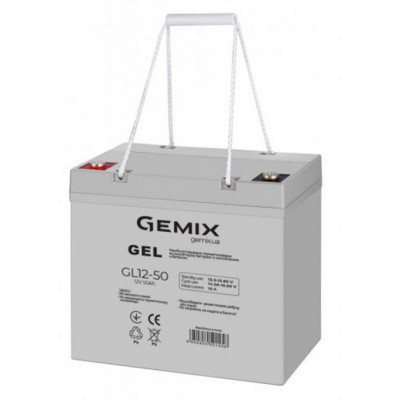 Батарея до ДБЖ Gemix GL 12В 50 Ач (GL12-50)