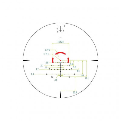 Оптичний приціл Vortex Strike Eagle 1-8x24 сітка AR-BDC3 c підсвічуванням (SE-1824-2)