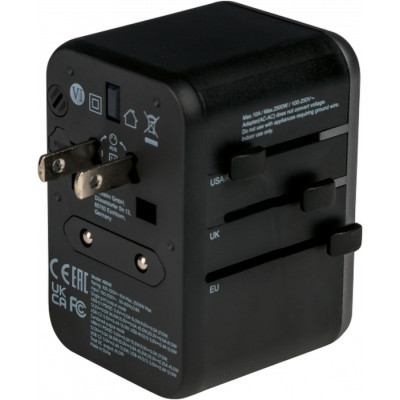 Зарядний пристрій Verbatim UTA-04 PD61W (3xUSB-A/2xUSB-C) (49546)