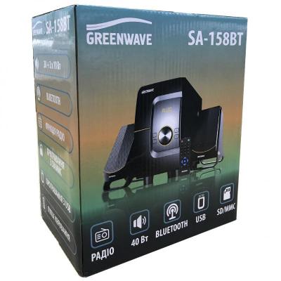 Акустична система Greenwave SA-158BT Black-orange (R0015303)