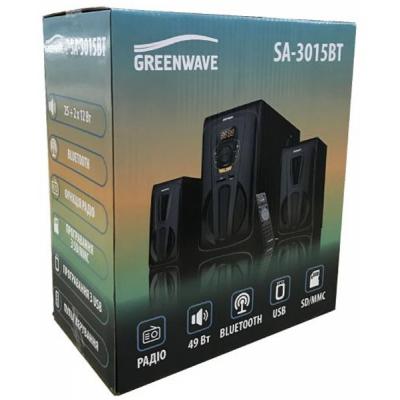 Акустична система Greenwave SA-3015BT Black-orange (R0015305)