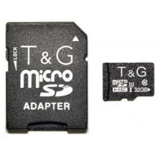 Карта пам'яті T&G 32GB microSDHC class 10 UHS-I U3 (TG-32GBSD10U3-01)