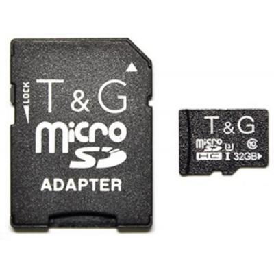 Карта пам'яті T&G 32GB microSDHC class 10 UHS-I U3 (TG-32GBSD10U3-01)