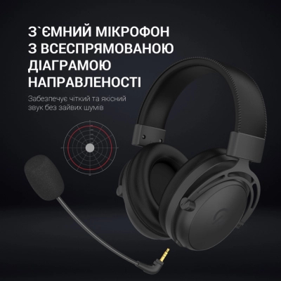 Навушники GamePro HS1260BT Black (HS1260BT)