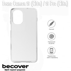 Чохол до мобільного телефона BeCover Tecno Camon 19 (CI6n)/19 Pro (CI8n) Transparancy (708659)