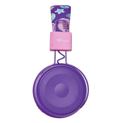 Навушники Trust Comi Kids Over-Ear Purple (23129)