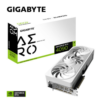 Відеокарта GIGABYTE GeForce RTX4090 24GB AERO OC (GV-N4090AERO OC-24GD)