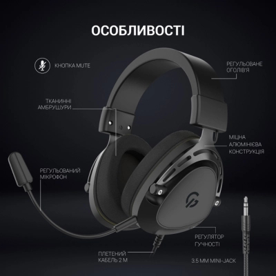 Навушники GamePro HS766 Black (HS766)