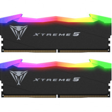 Модуль пам'яті для комп'ютера DDR5 32GB (2x16GB) 7600 MHz Viper Xtreme 5 RGB Patriot (PVXR532G76C36K)