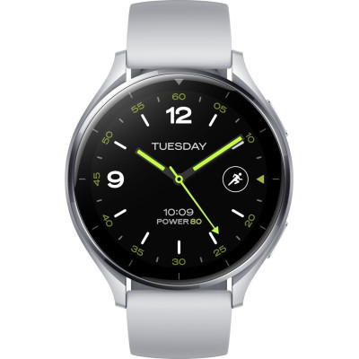 Смарт-годинник Xiaomi Watch 2 Sliver Case With Gray TPU Strap (BHR8034GL) (1025027)