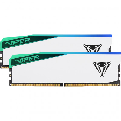 Модуль пам'яті для комп'ютера DDR5 64GB (2x32GB) 6200 MHz Viper Elite 5 RGB Patriot (PVER564G62C42KW)