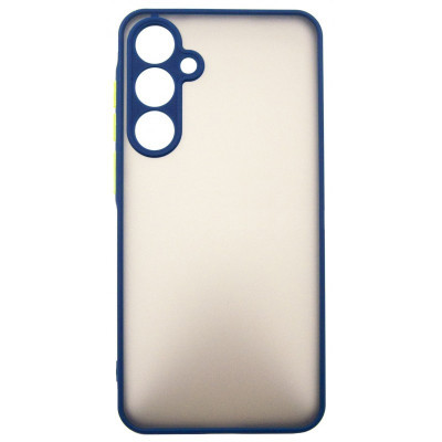 Чохол до мобільного телефона Dengos Samsung Galaxy A55 5G + Glass Blue (DG-KM-93)